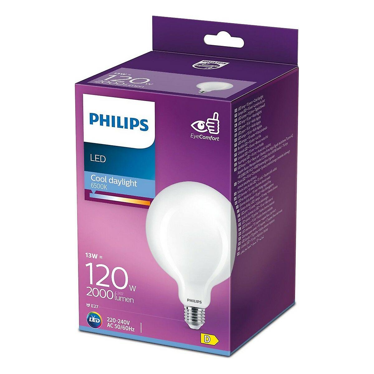 LED lamp Philips 12，4 x 17，7 cm E27 13 W 2000 Lm (6500 K)