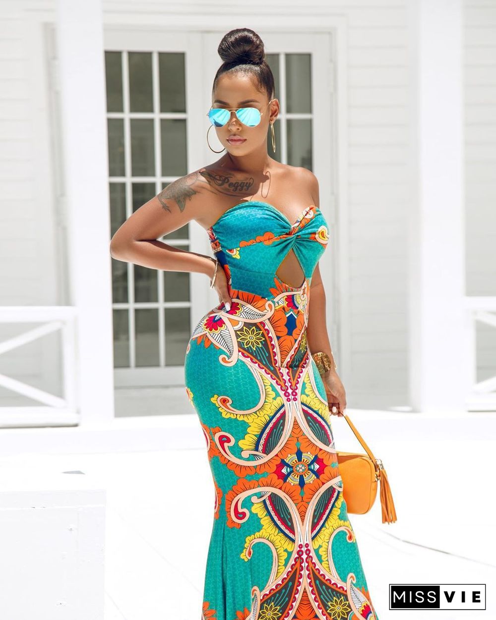 Hot Tropics Maxi Dress