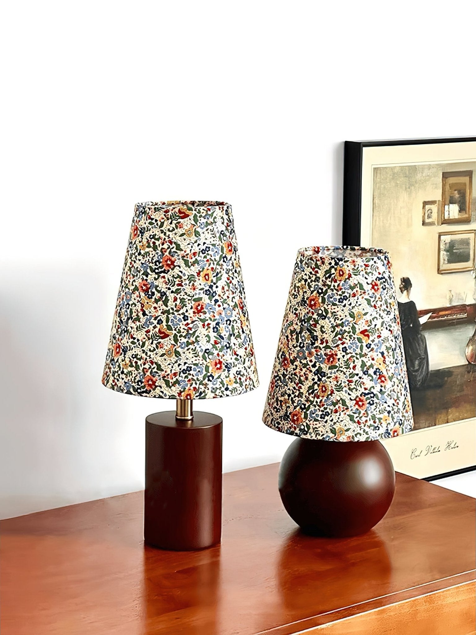 Elara Floral Glow Table Lamp