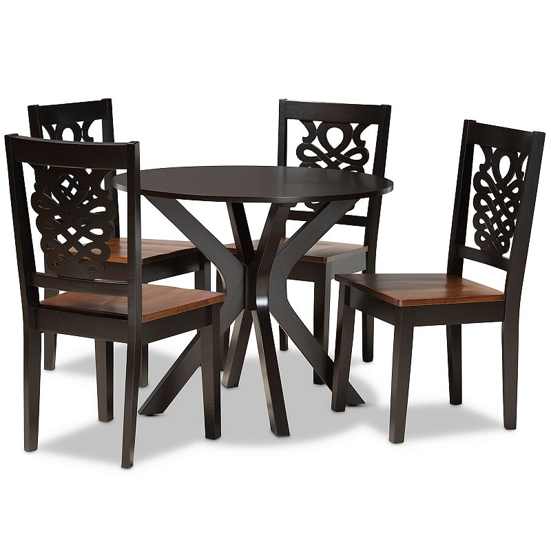 Baxton Studio Liese Dining 5-piece Set