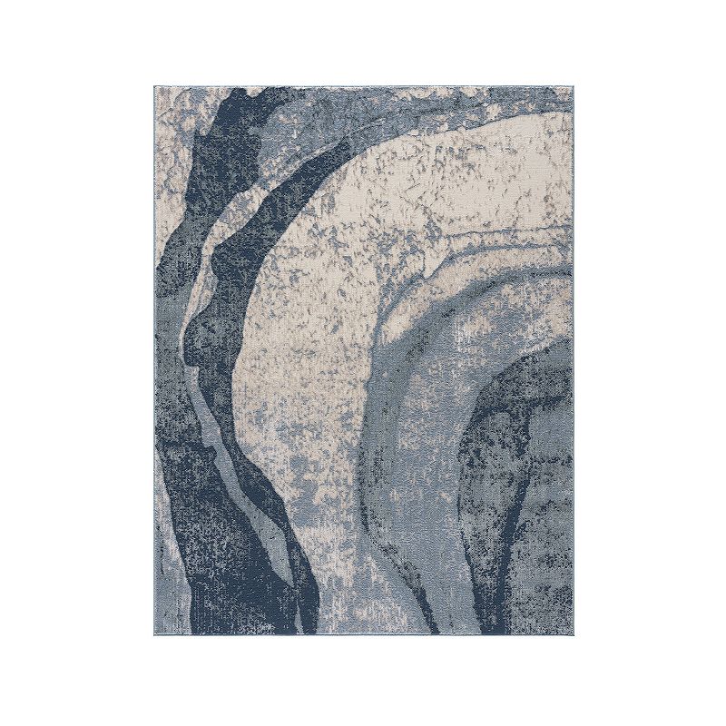 Madison Park Kathryn Abstract Wave Area Rug