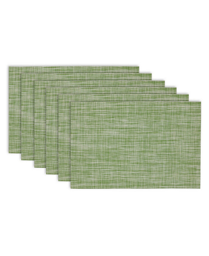 Design Imports Tweed Placemat Set of 6