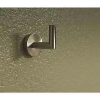 Design House Graz Single Robe Hook in Satin Nickel 558338