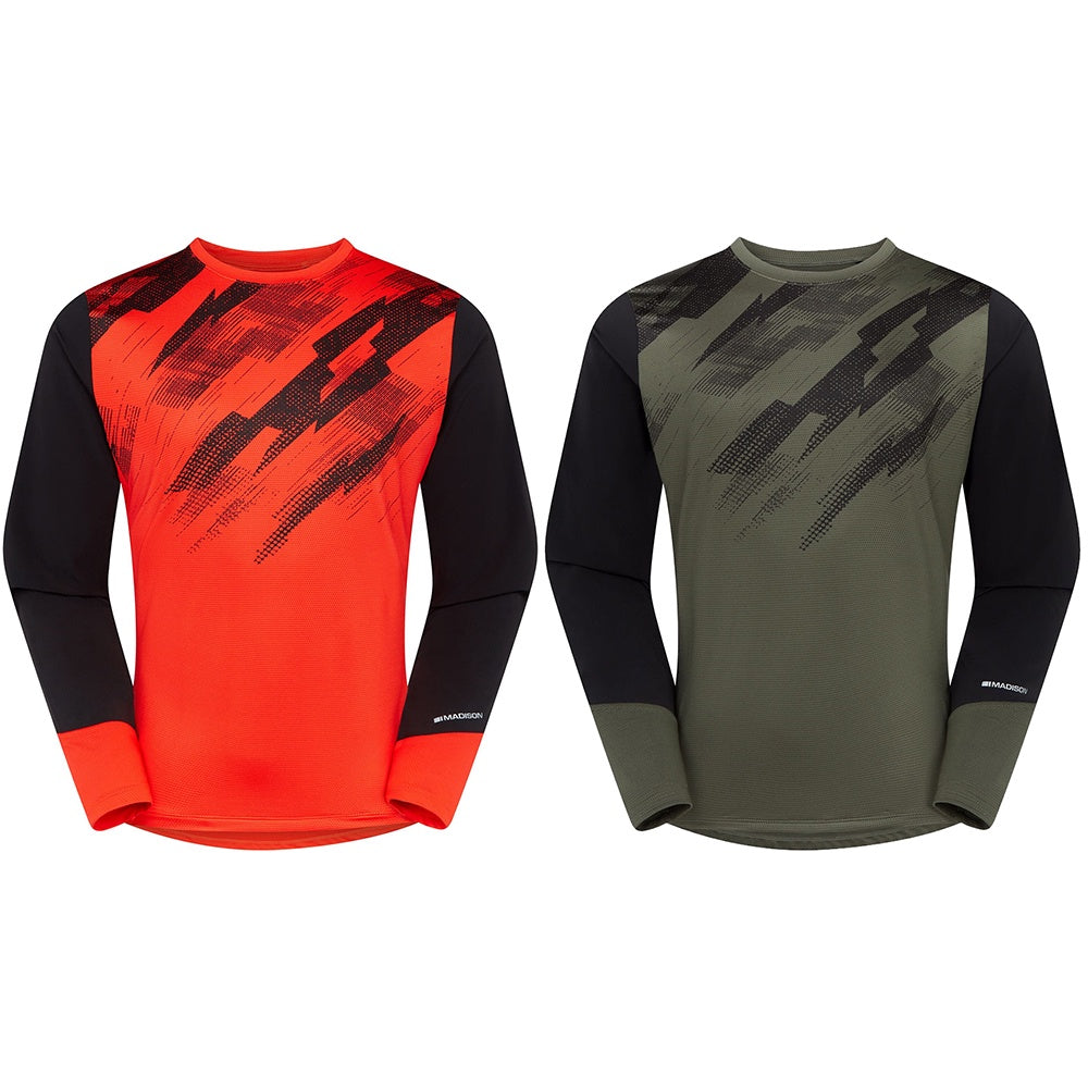 Madison Flux Men's Long Sleeve Trail Jersey