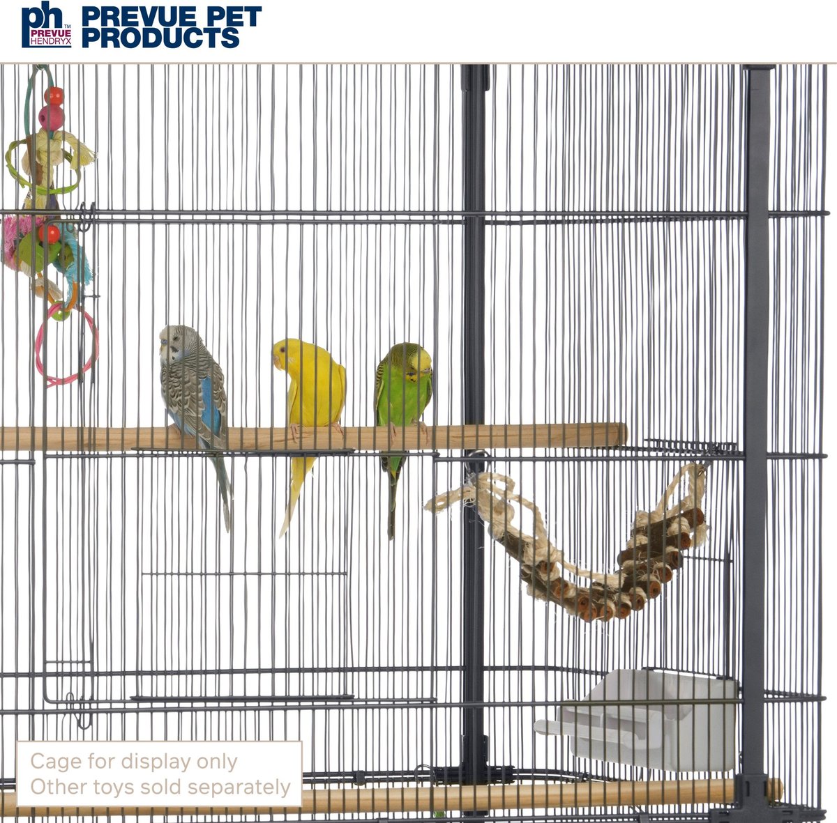 Prevue Pet Products Naturals Rope Ladder Bird Toy