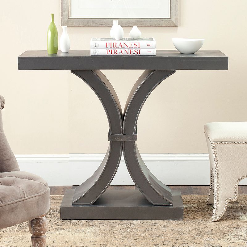 Safavieh Distressed Black Console Table