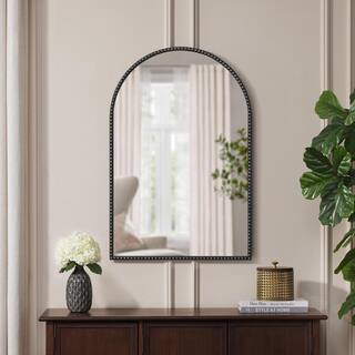 Home Decorators Collection Medium Arched Dark Bronze Antiqued Classic Accent Mirror (35 in. H x 24 in. W) H5-MH-726