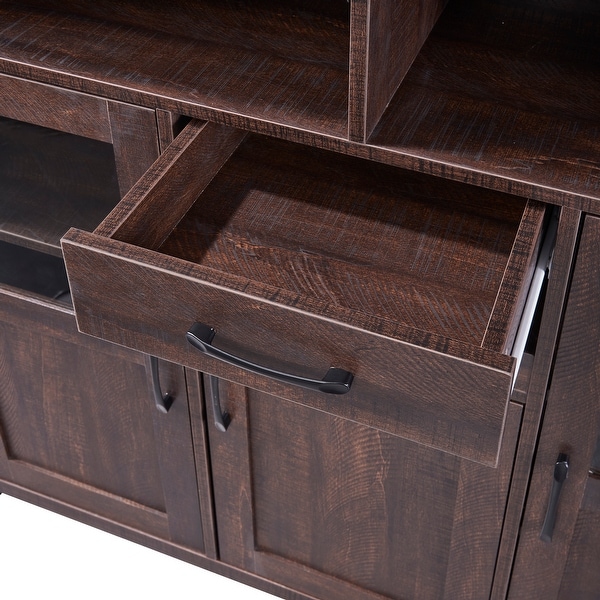 Sideboard Buffet Cabinet with Wine Rack and Drawer