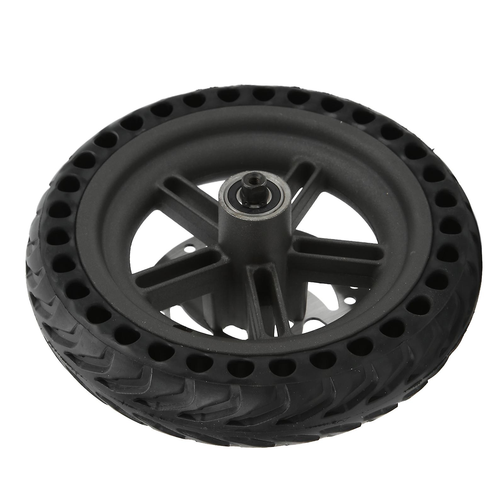 Electric Scooter Rear Wheel Assembly 8.5in Hub Honeycomb Tire 120mm Brake Disk Set For Xiaomi M365 Pro/pro2