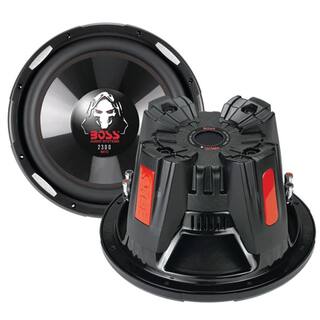 Boss Audio Systems 12 in. 4600 Watt Car Subwoofers Plus Vented Sub Box Enclosure 2 x P126DVC + QBASS12