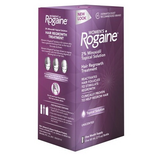 Rogaine Womens Single Two  2 Fluid Ounces  6 per c...