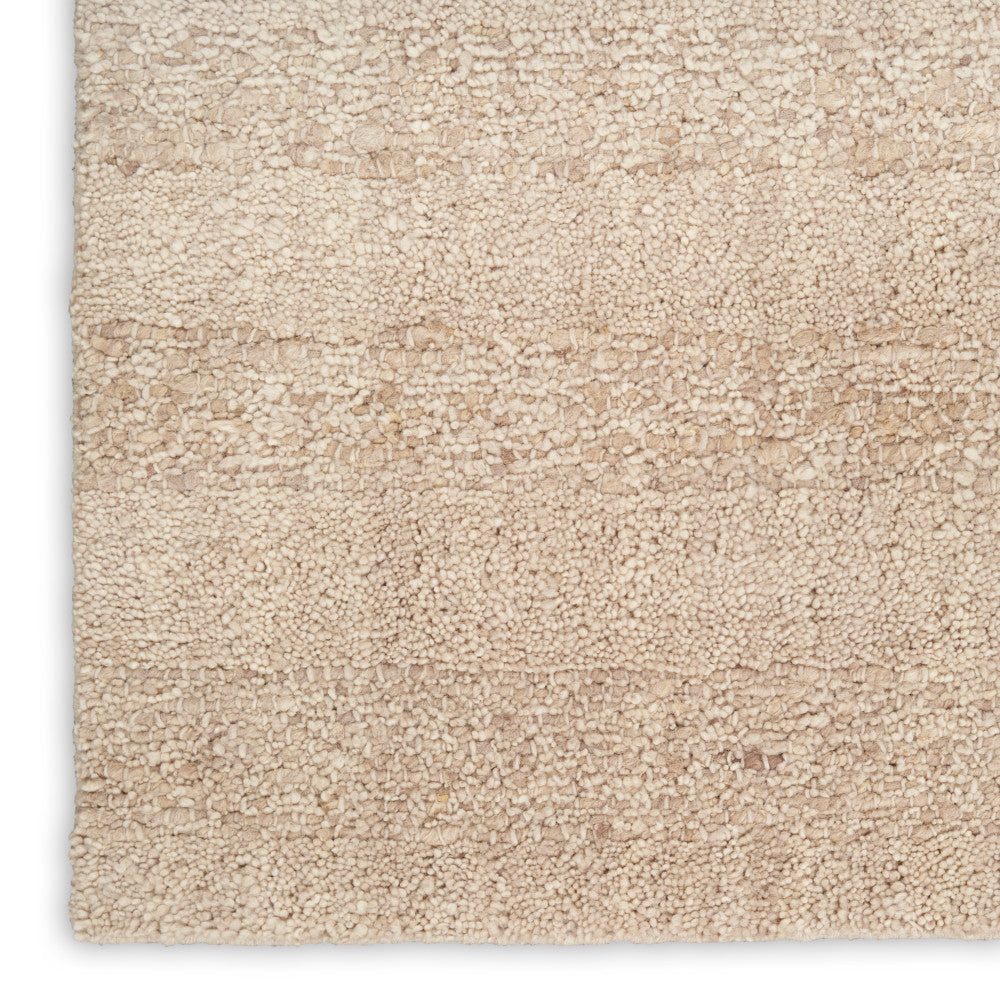 Calvin Klein Spun Beige Farmhouse Rug