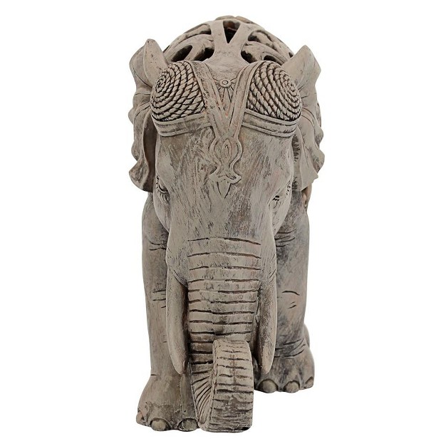 Design Toscano Anjan The Elephant Jali Sculpture