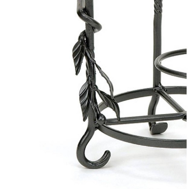 Cascading Iron Plant Stand For 4 Planters Graphite Achla Designs