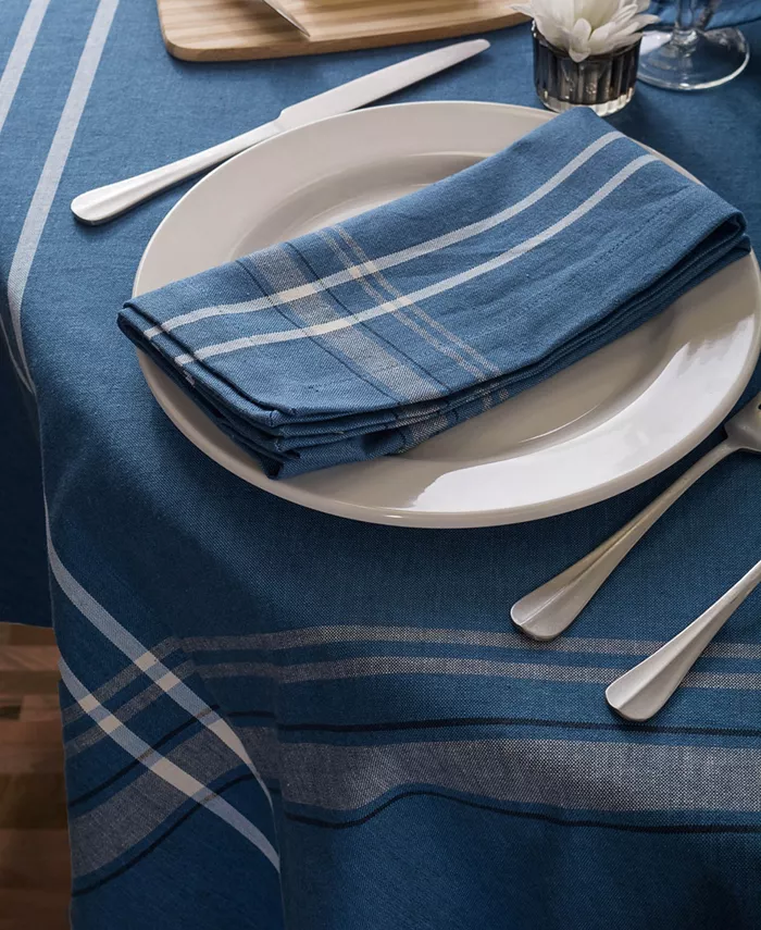 Design Imports French Chambray Tablecloth 60 x 120