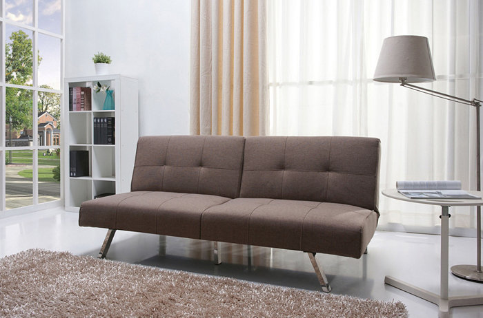 Gold Sparrow Victorville Foldable Futon Sofa Bed