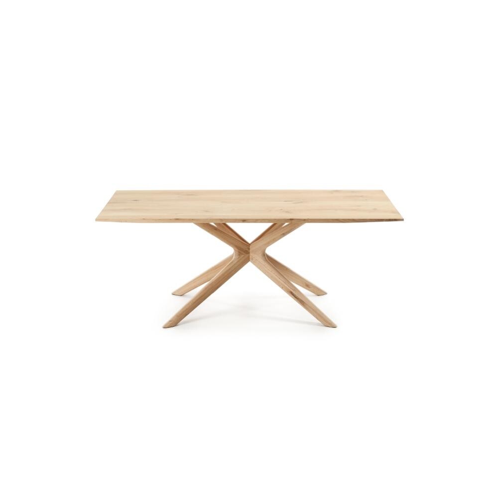 La Forma Armande Oak White Wash Dining Table