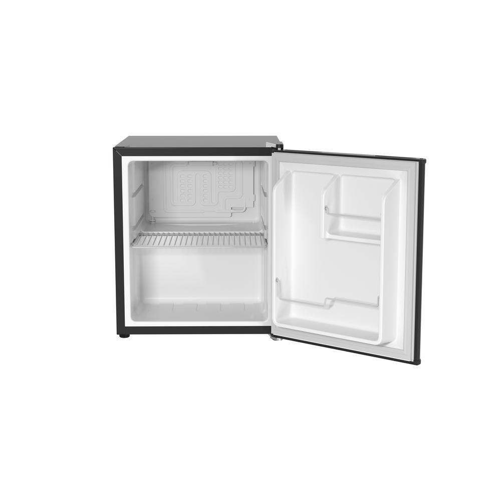 Husky 15 Cu ft 40Can Solid Door Freestanding Countertop Quiet Mini Fridge with Reversible Door without Freezer