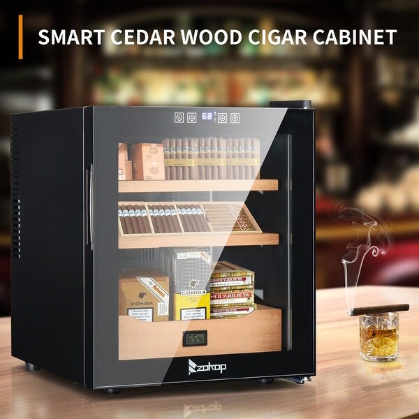 300 Cigar Cooler Humidor with Hygrometer