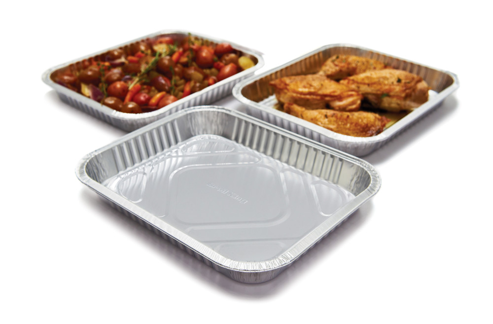 Large 10.25 X 12.75 Aluminum Foil Drip Pan ; 3 pack