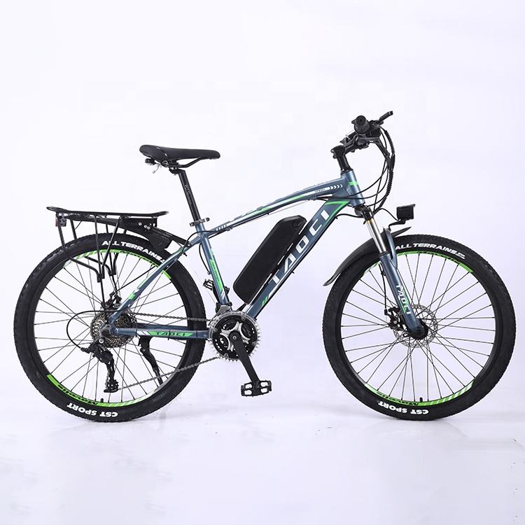 Factory wholesale mountain bike fatbike electric bicycle bike orange color electric bike with LED driving lights