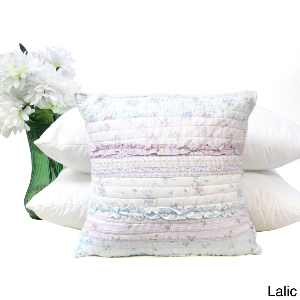 Romantic Chic Lace 16 inch Square Decorative Throw Pillow