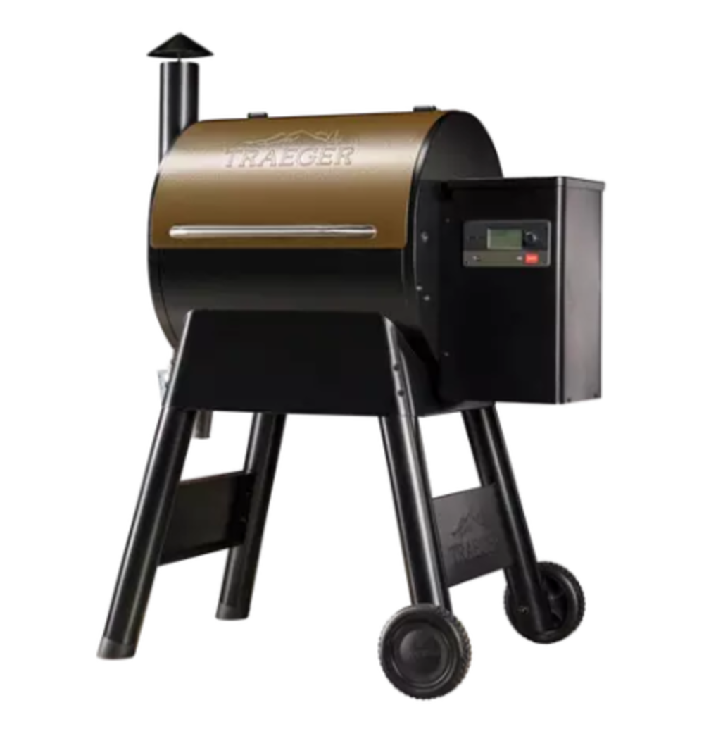 PRO 575 Wood Pellet Grill with WiFi (WiFIRE) and Digital Controller (Bronze) ;