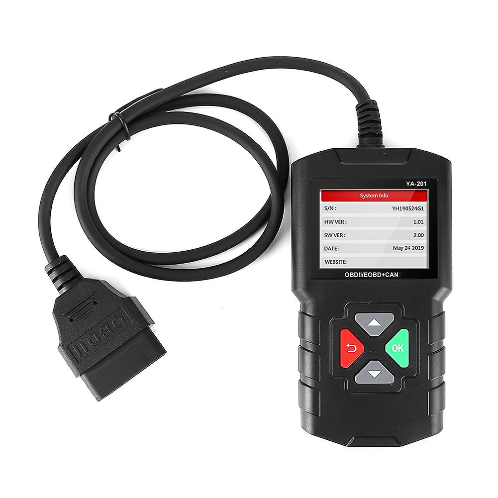 Car Obdii / Eobd Scanner Fault Code Reader Auto Diagnostic Detector Scan Tool