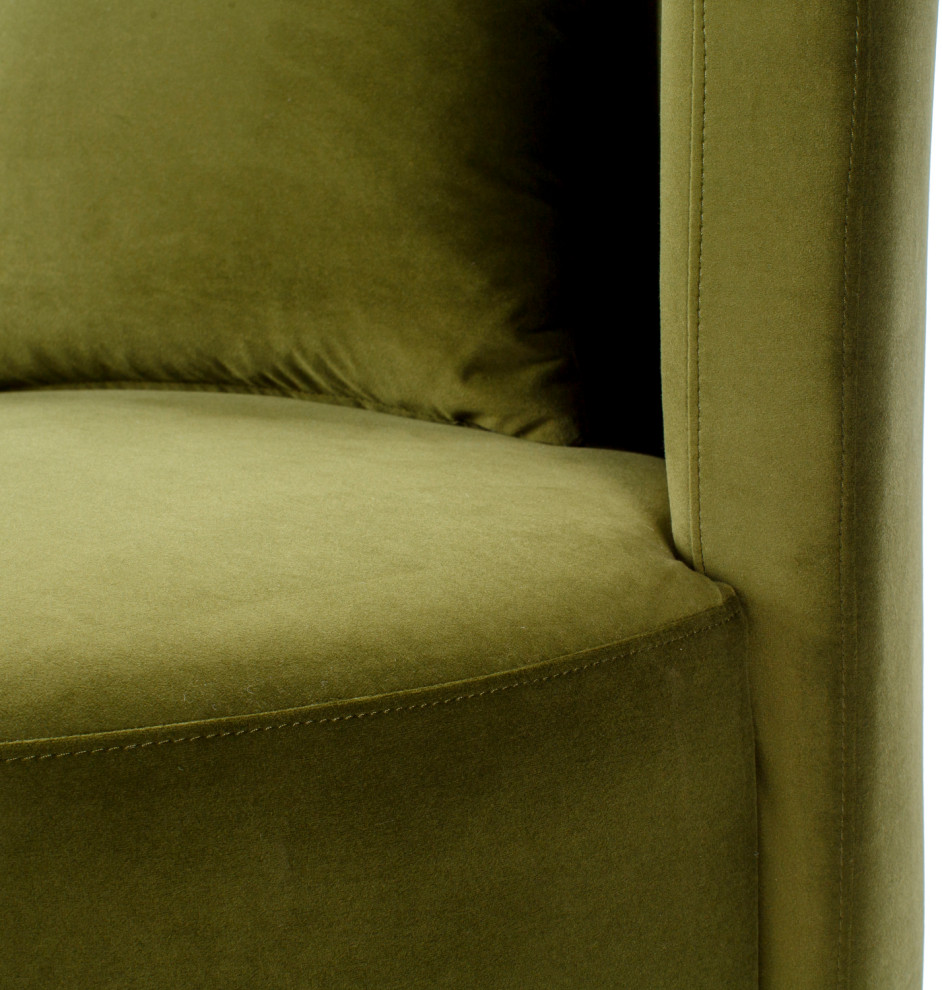 Lorient 29 quotH x 34 quotW x 35 quotD Swivel Chair   Armchairs And Accent Chairs   by Surya  Houzz