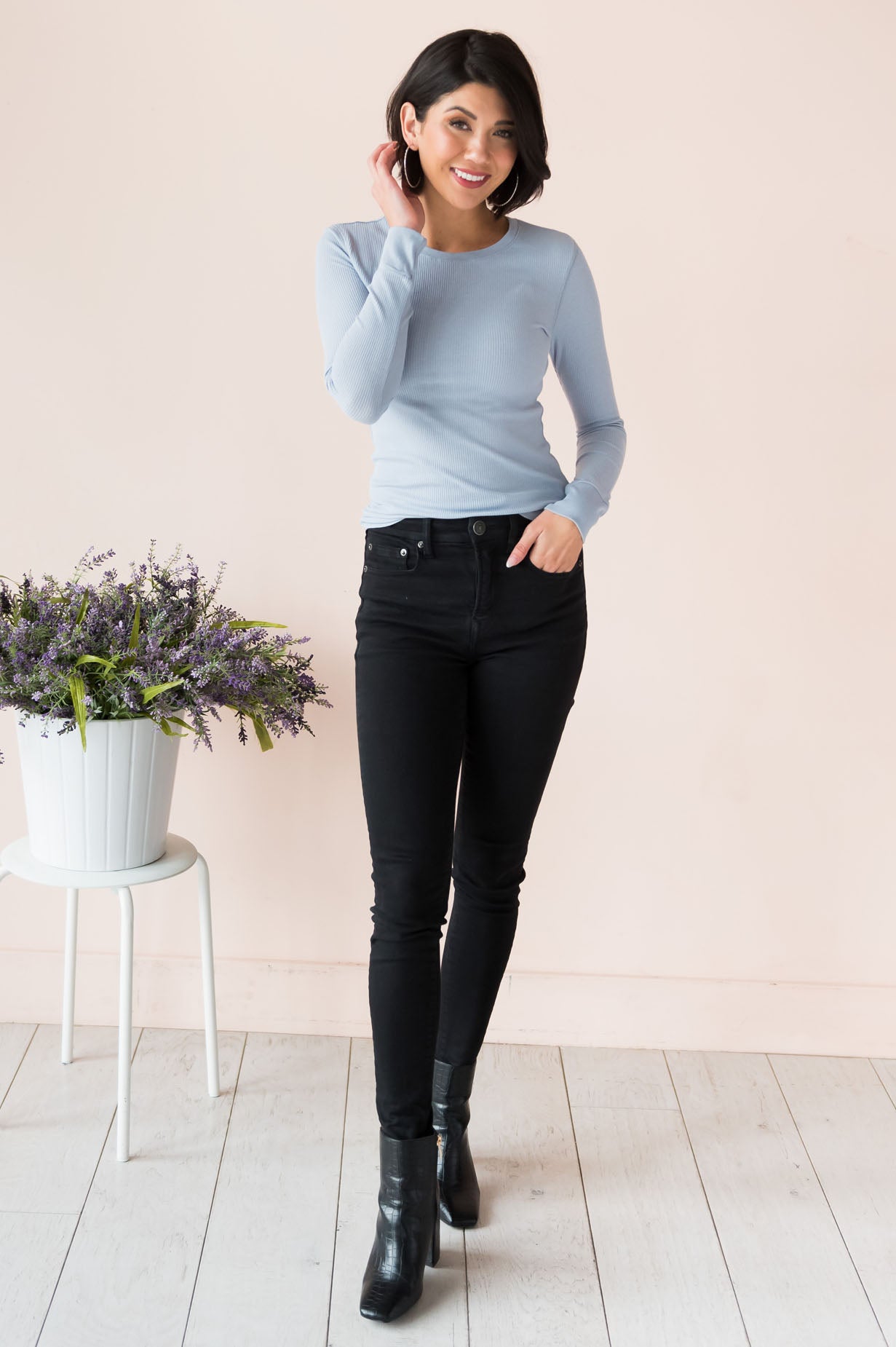 Warm Embrace Modest Thermal Top