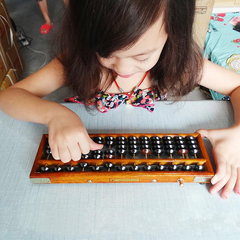 Wooden Frame Classic Ancient Calculator Abacus Soroban Plastics Bead Toy Develop Kid's Mathematics Abacus Intelligence