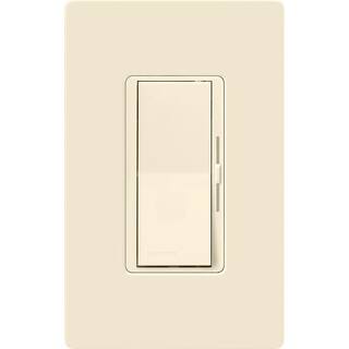 Lutron Diva LED+ Dimmer Switch for Dimmable LED and Incandescent Bulbs 150-WattSingle-Pole or 3-Way Almond (DVCL-153P-AL) DVCL-153P-AL