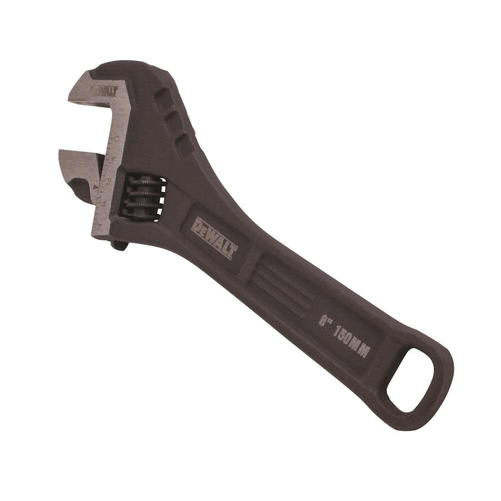 DEWALT 6 In. All-Steel Adjustable Wrench DWHT80266 from DEWALT