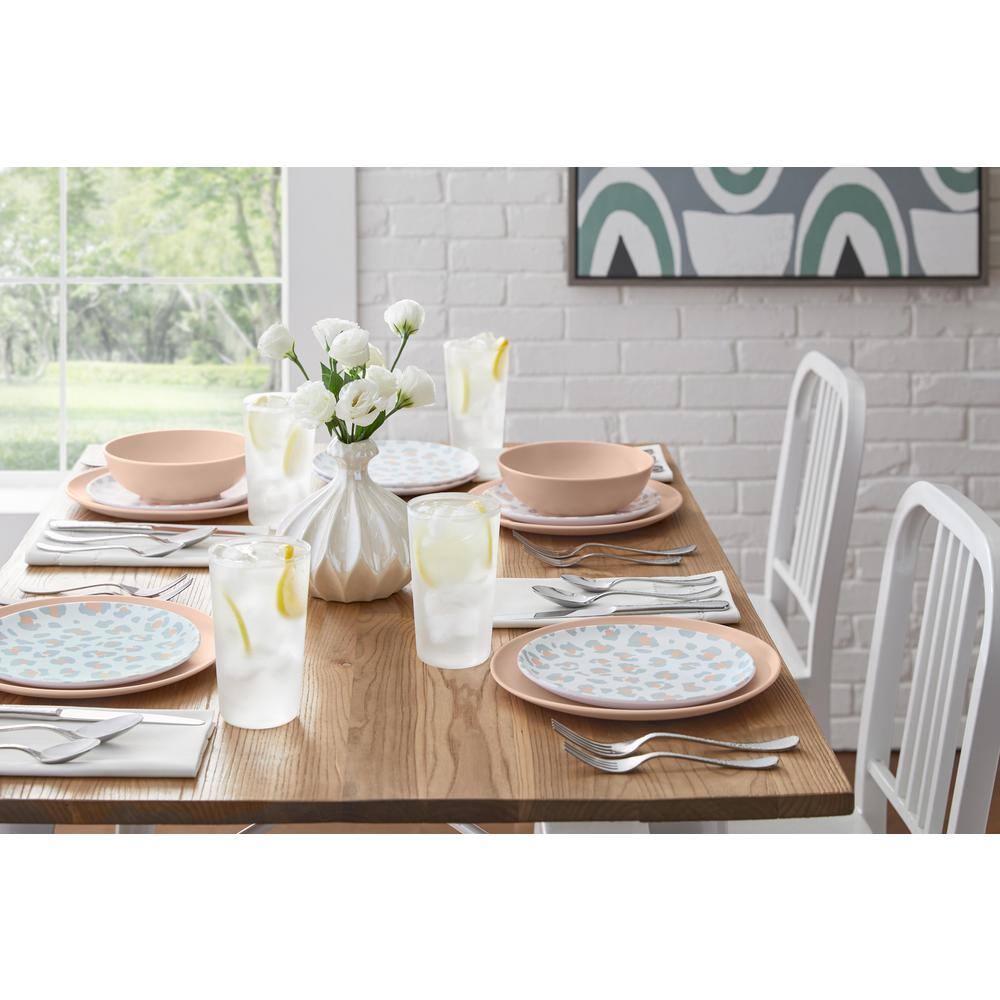 StyleWell Taryn Melamine Dinner Plates in Matte Aged Clay (Set of 6) AA5481ACL