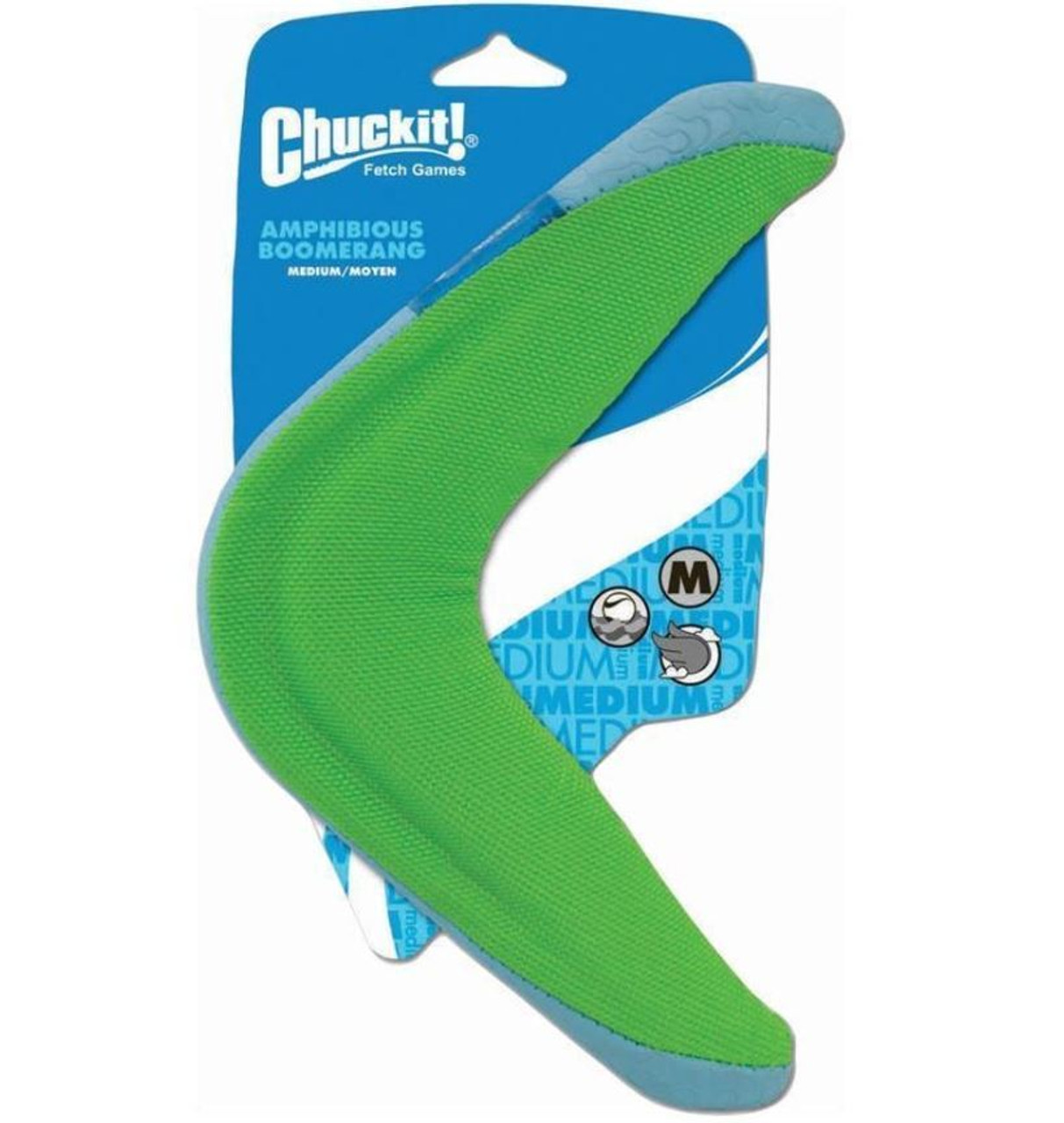 Chuckit! Medium Amphibious Boomerang Dog Toy