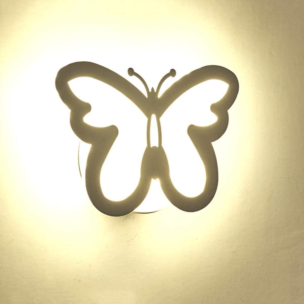 12W Warm White LED Butterfly Wall Light [Energy Class A+]