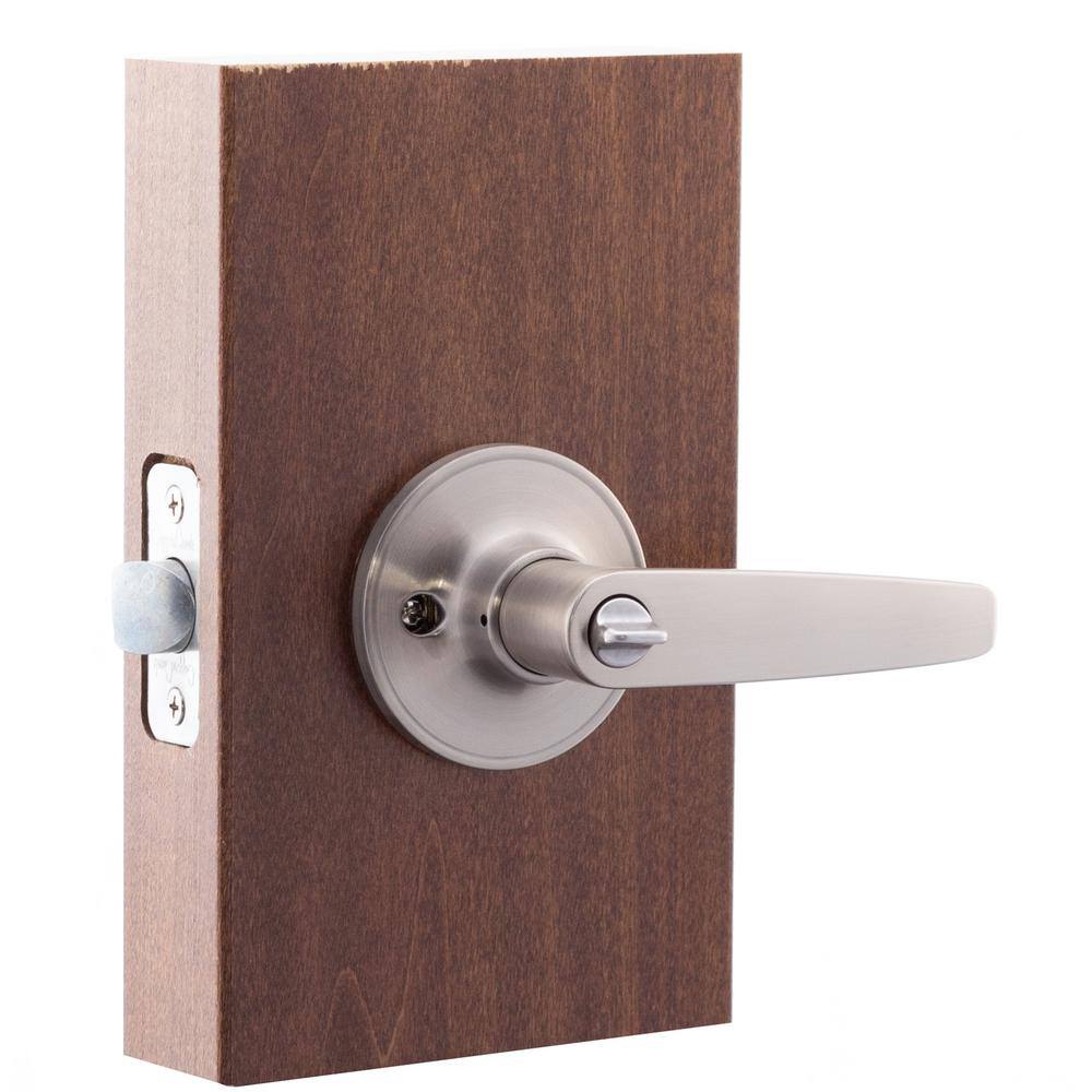 Copper Creek Daley Satin Stainless Privacy BedBath Door Handle DL1230SS