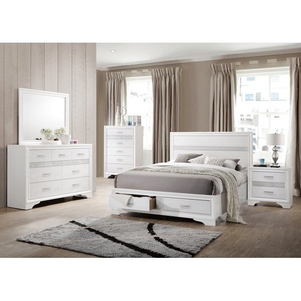 Corbin Contemporary 5-piece Storage Bedroom Set - - 33988047