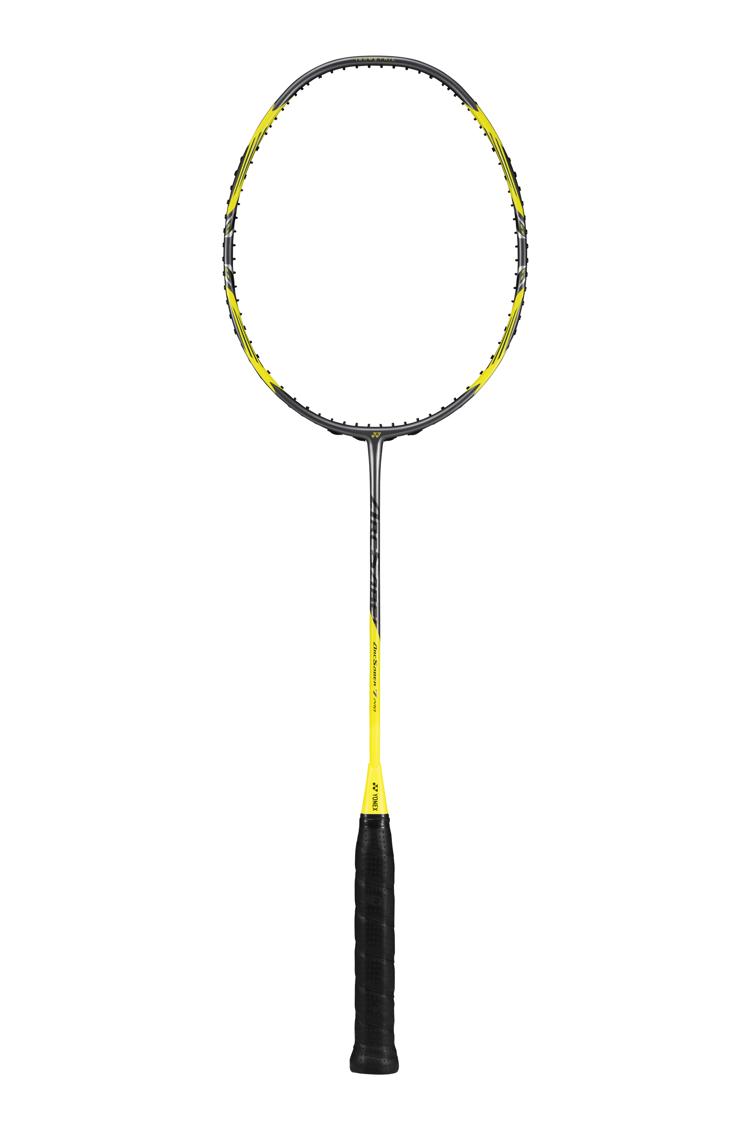 Yonex ArcSaber 7 Pro Badminton Racket (Gray/Yellow)