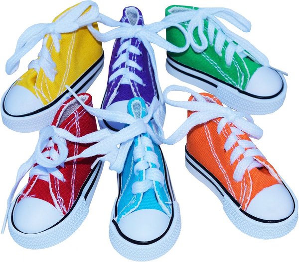 Super Bird Creations Sneakers Bird Toy， Medium/Large， 4 count