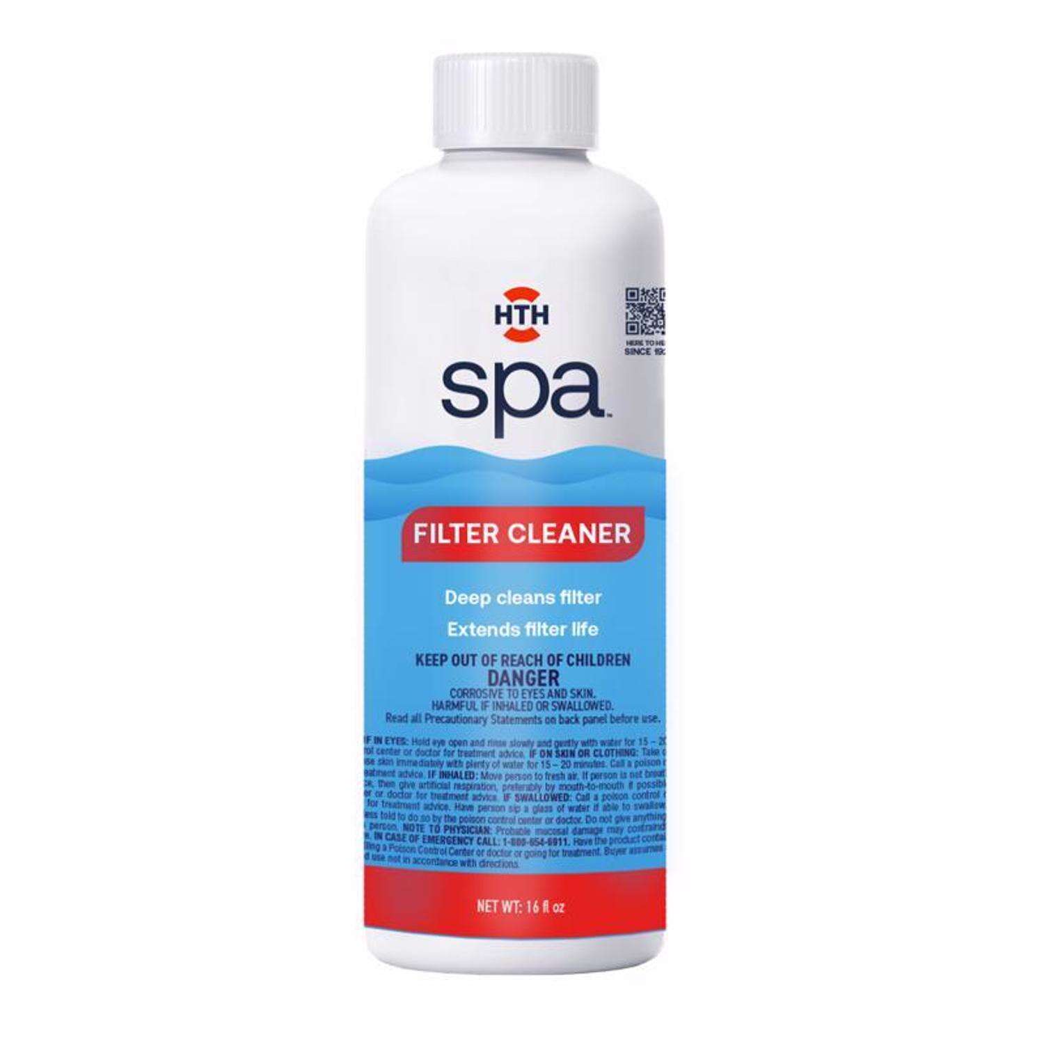 HTH Liquid Filter Cleaner 16 oz