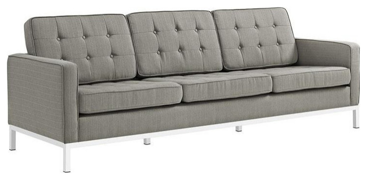 Loft Upholstered Fabric Sofa   Contemporary   Sofas   by Virgil Stanis Design  Houzz