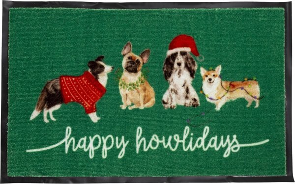 Pearhead Happy Howlidays Doormat