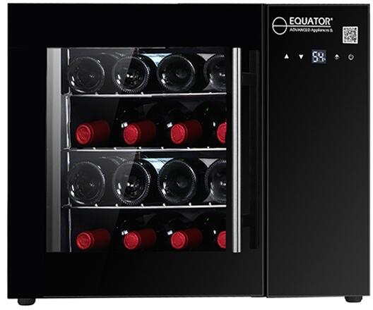 Equator WR16 25 Inch Black Wine Cooler