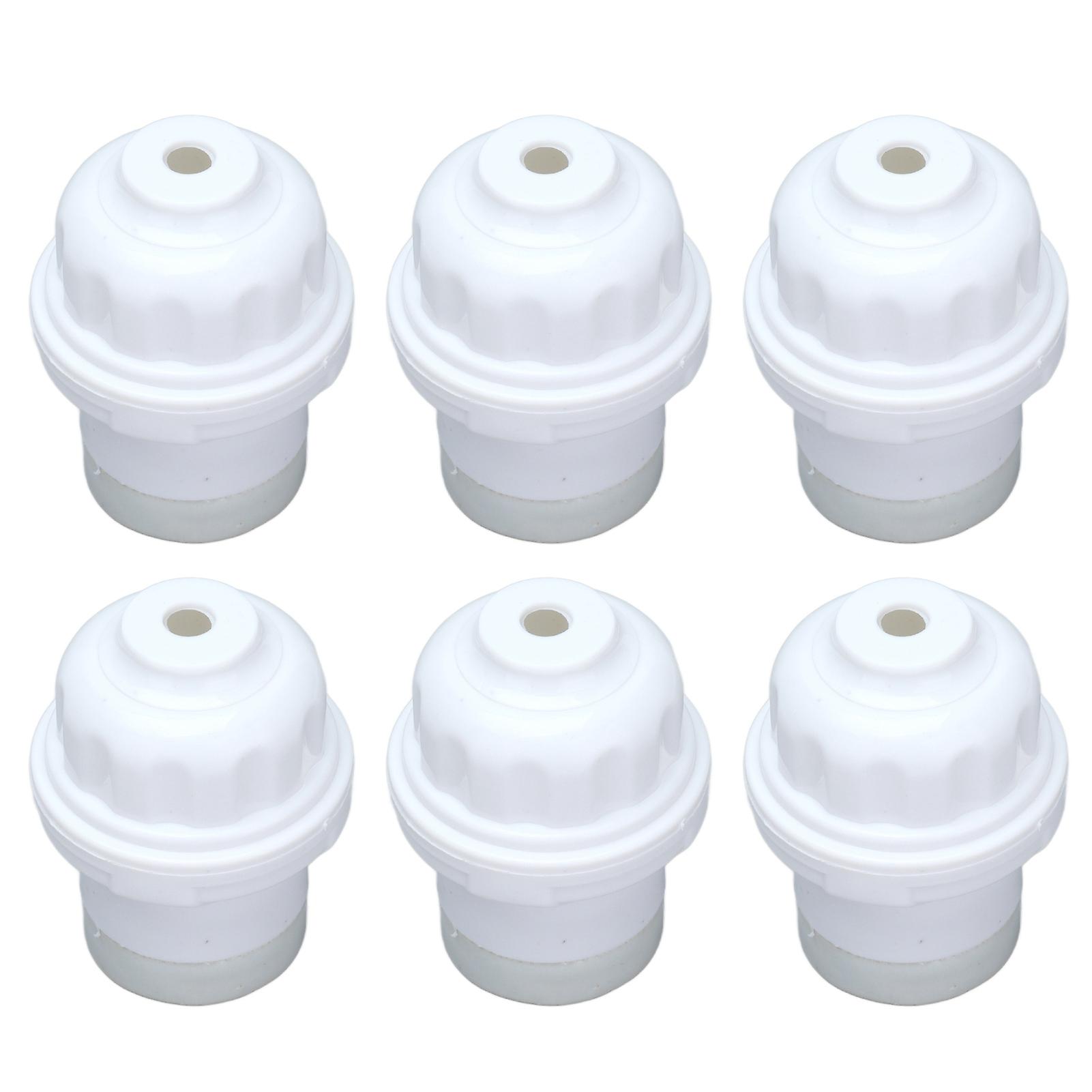 6pcs Heat Lamp Socket Hanging E27 Ceramic Lamp Base Lighting Accessories Breeding Supplies 250v