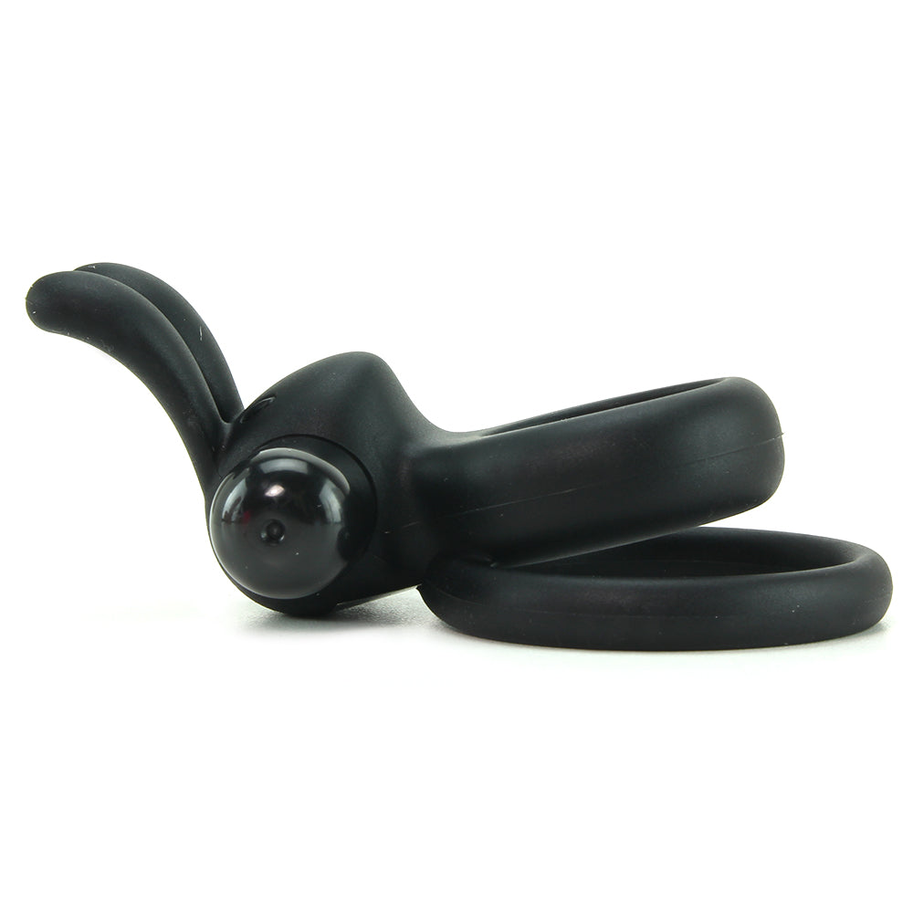 OHare Silicone Vibrating Cock Ring in Black