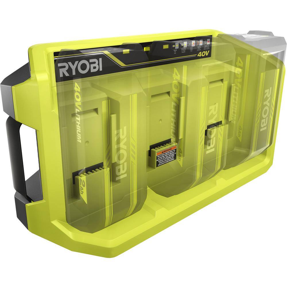 RYOBI 40V 3-Port Quick Charger OP407A