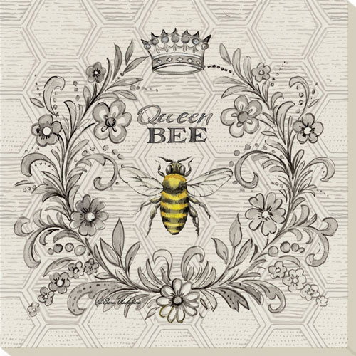 Bee Coaster Set 4 Pk