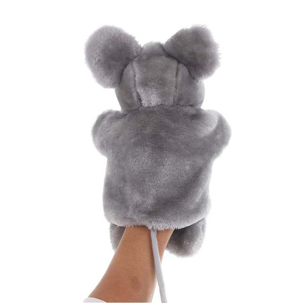 For Kids Children Adult Educational Playhouse Pillow Toys Sleeping Pillow Hand Puppet Birthday Gift Mouse Hand Puppet Mouse Puppet Hand Doll Puppet Plush Toy Animal Plush Doll GREY