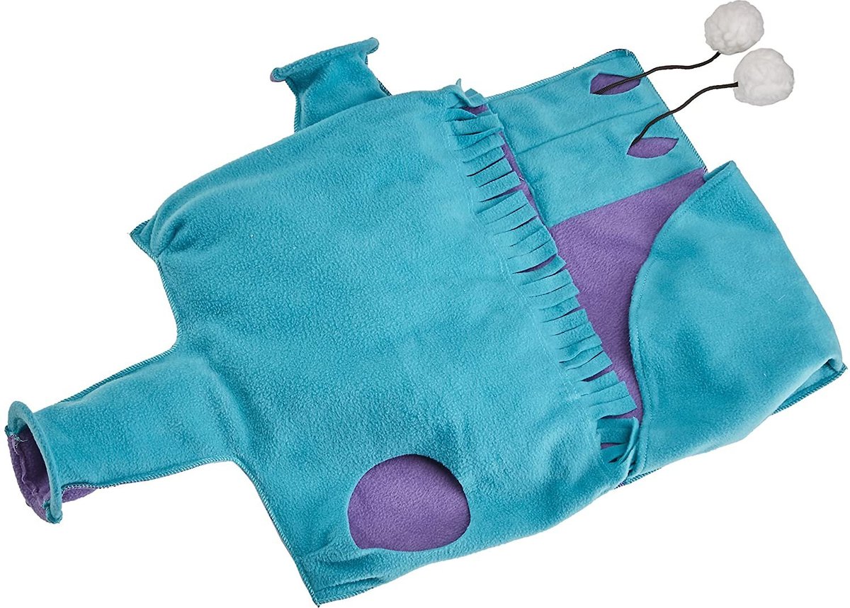 MidWest Ferret Nation and Critter Nation Busybody Blankie Ferret Hideout and Toy， Purple and Teal